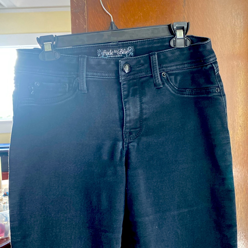 Fade To Blue Black Jeans